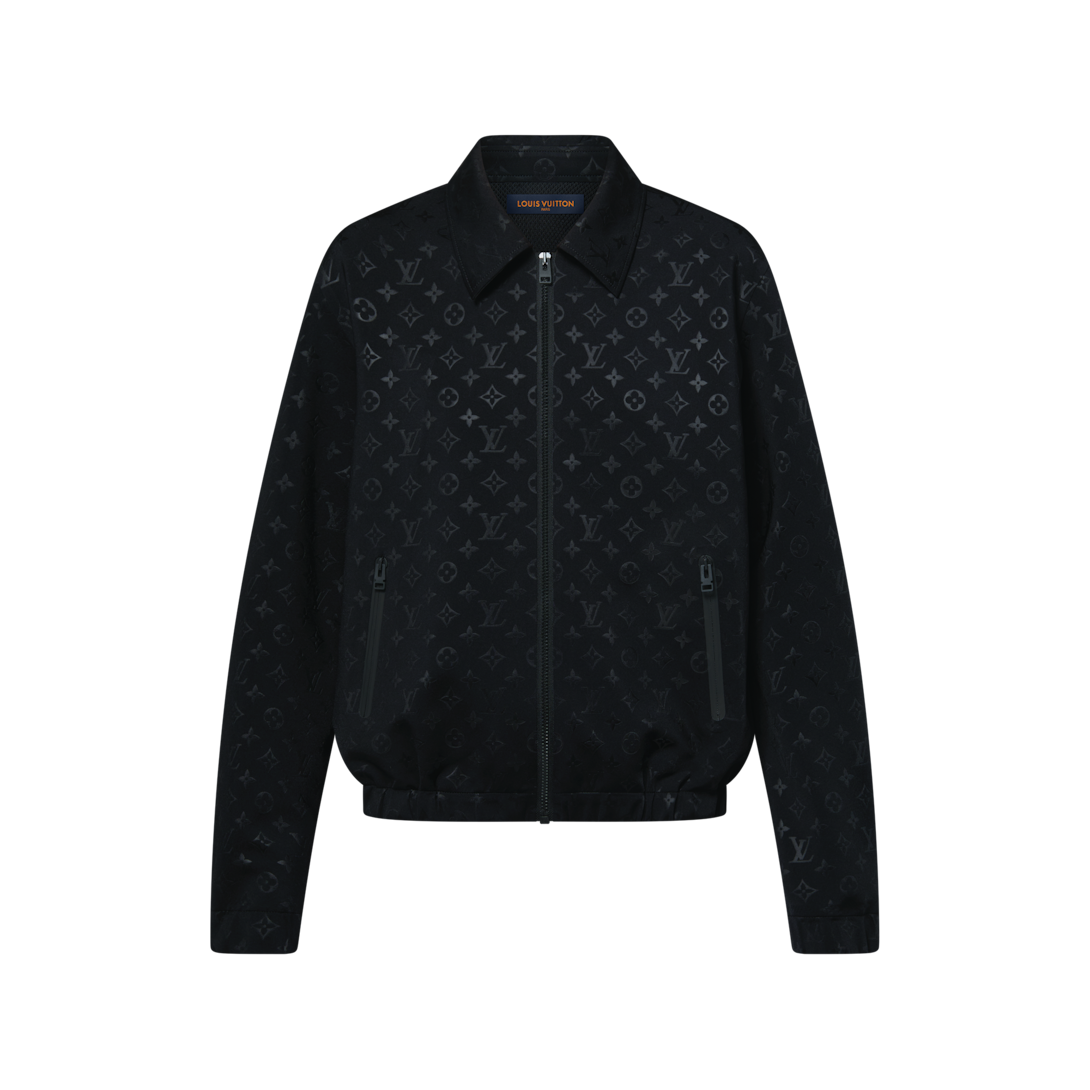 Louis Vuitton Monogram ブラック ジャケット Monogram Zip-Up Jacket - Ready to Wear | LOUIS VUITTON
